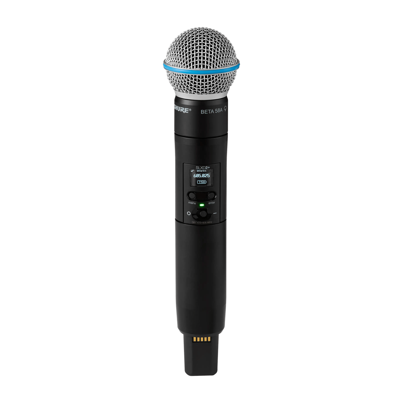 Ручной передатчик SHURE SLXD2+/B58=-G65