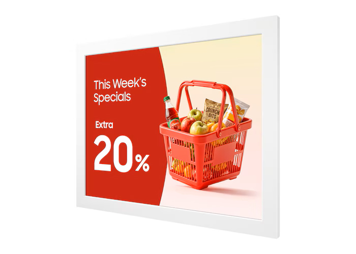 Профессиональный дисплей Samsung [EM13DX E-paper] 1600x1200 (4:3), Tizen 8.0