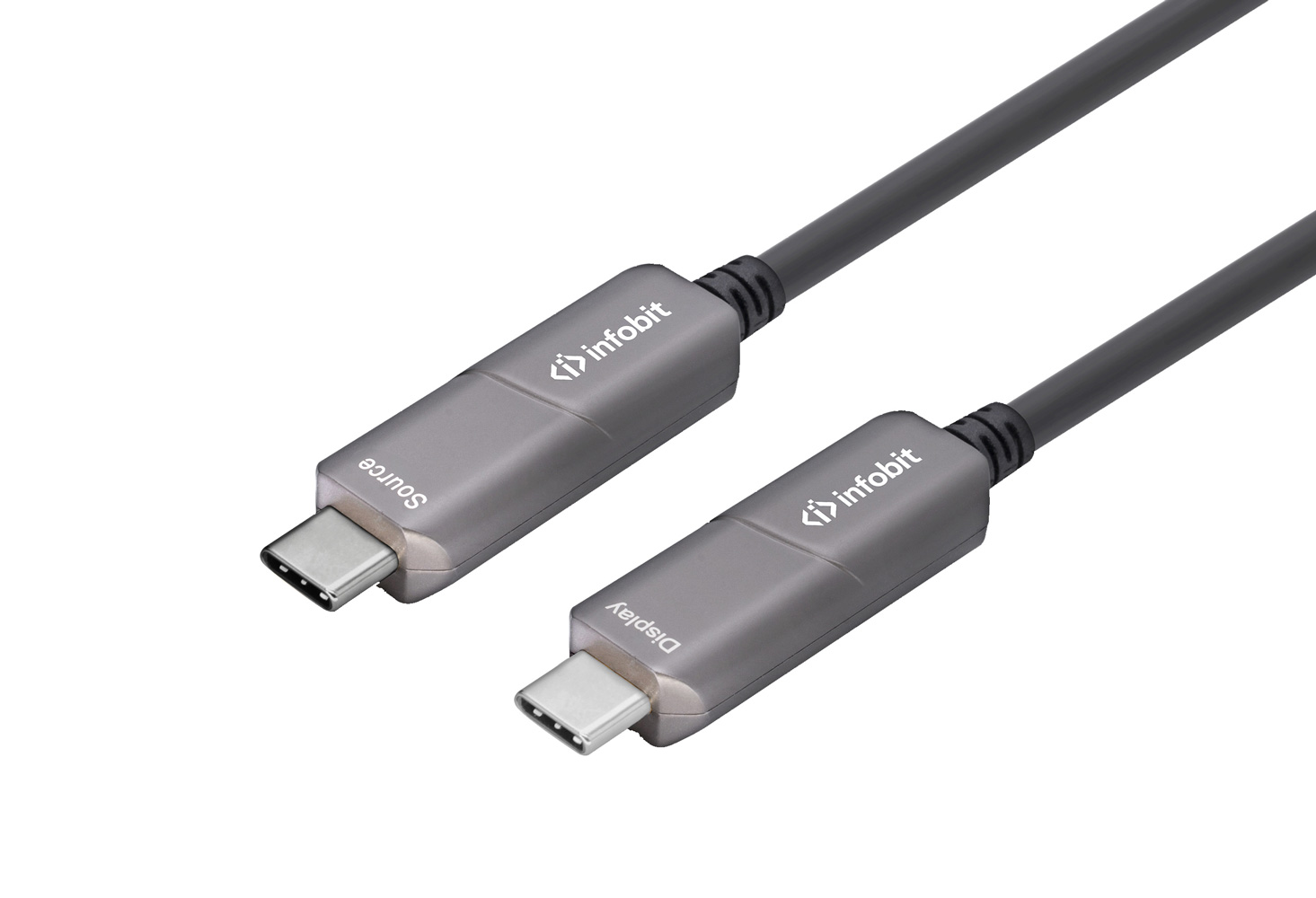 Кабель активный оптический USB 3.1 CM-CM Infobit AOC-USB31-CCV-25